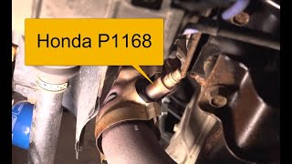 How to Fix Honda P1168: HO2S11 Label Circuit Low Voltage Fault (Bank 1 Sensor 1)