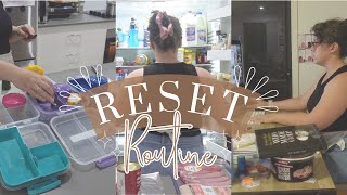 Sunday reset routine working mom | Surviving as a mom of 4, working full time!