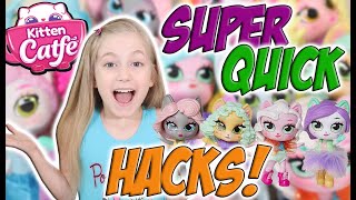 KITTEN CATFE PURRISTA GIRLS SERIES 2 SUPER QUICK HACKS!!