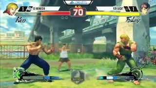 Momochi (Ken) vs Gackt (Fei-Long) - EVO 2015 USF4 - 720p/60fps