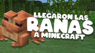 ✔ LLEGARON LAS RANAS A MINECRAFT JAVA Y BEDROCK 1.19 | SNAPSHOT 22W11A CON CONTENIDO DEL MANGLAR