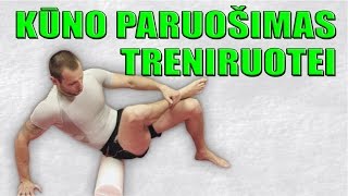 Raumenų tempimas (1 dalis - kūno paruošimas treniruotei)