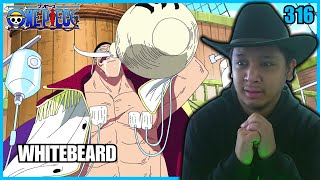 👴🏻 WHITEBEARD IS... OLD 👴🏻 | One Piece - Episode 316 | Reaction