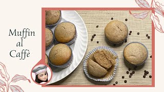 Muffin al caffè senza burro e con solo albumi (ricetta semplice e veloce)