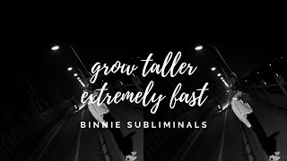 ╰─ - ̗̀♡ ✎ grow taller subliminal ; fast