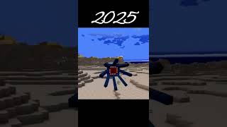 Minecraft squid transformation in different years#minecraft #shorts