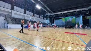 ŁKS Szkoła Gortata vs Enea Astoria Bydgoszcz. 79:102 - I połowa meczu