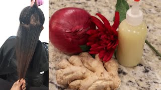 Oinion/Ginger Water Juice for EXTREME HAIR GROWTH!!!!!