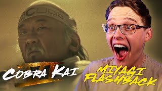 MIYAGI FLASHBACK! | COBRA KAI SEASON 6 PART 2 REACTION!