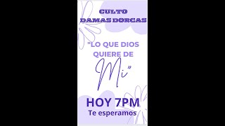 Culto de Damas Dorcas| 26/03/2024