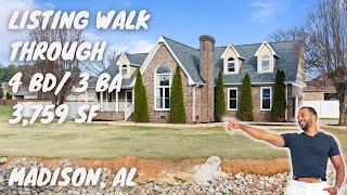 Step Inside Your Dream Home! Virtual Tour Of 381 Gillespie Rd, Madison AL Real Estate