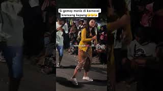 Si gemoy manis di karnaval krenceng kepung🔥🔥 #sorotan #karnaval #horeg #fypシ゚viral #pemburuhoreg