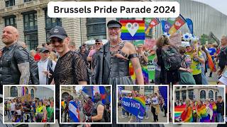 Brussels Pride Parade 2024 - Belgium... #prideparade #brussels #belgium