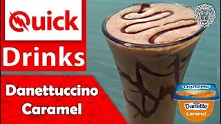 كيفية عمل دانيتشنو كراميل في 2 دقيقة -How to make Danettuccino Caramel in 2minutes