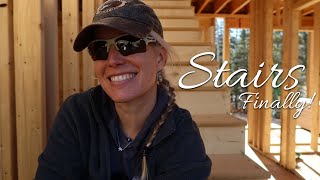 Never been happier to climb stairs  - Cabin Update - Spirit Forest - S5 -Ep#36