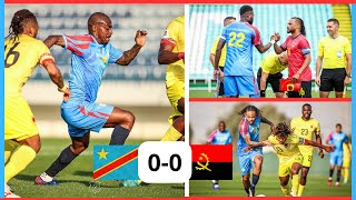 La RD Congo vs Angola 🇨🇩0-0 🇦🇴 On doit s inquiétez déjà ?