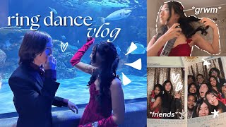 JUNIOR PROM VLOG- grwm, friends, and dance! 🪩🪼