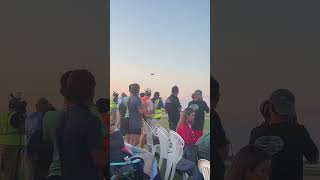 F-35 Almost breaking the sound barrier at Oshkosh EAA AirVenture ⚡️🔥✈️#aviation ￼