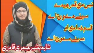 Shahid Bashir Hadiery Qadri | خوبصورت کلام نبی دی قدر جیدے سینے دے وچ اے