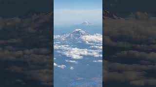 Mt Rainier and Mt Adams #shorts #shortvideo