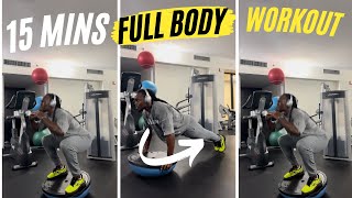 15 MINS FULL BODY WORKOUT