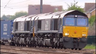 Two DRS Intermodals @ Dringhouses (near York) | 7th June 2020