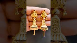 new gold Jhumka Lambe mein latest model #new #gold #latest #jhumka # Lamba #shortvideo