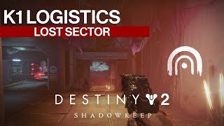 Destiny 2 K1 Logistics Lost Sector on the Moon