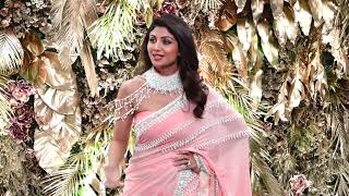 Shilpa Shetty At Armaan Jain And Anissa Malhotra's Wedding Reception