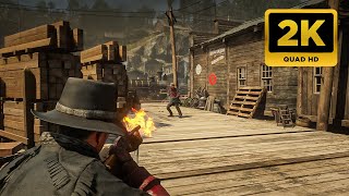 Brutally Eliminating the Most Dangerous Gangster in a City Infested with Crime in RDR2 |2K