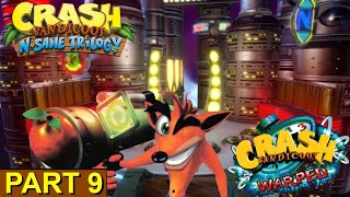 Crash Bandicoot: WARPED [Switch] playthrough levels 5-1 5-2 5-3 | packing some delicious fire power!