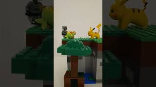 lego minecraft pokemon battle