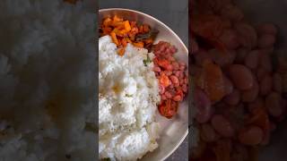 Curd rice with potato fry & soya beans gravy😋#food #curdrice #potato