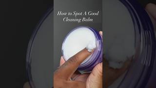 Favorite Cleansing Balm Recommendation & How to tell if it’s a Good One #skincare #skincareproducts