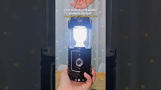 Solar Lamp Rechargeable Camping Lantern. #shorts #solarlight #emergencylight #solarlamp