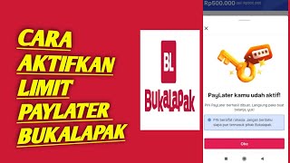 cara daftar paylater bukalapak