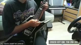 Pantera - Domination solo guitar cover by Itay