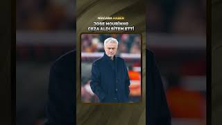 Mourinho sitem etti aldığı cezaya böyle tepki gösterdi #ceza #tff #mourinho #fenerbahçe