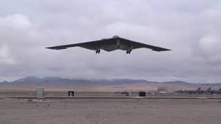 B-2 Spirits Takeoff @ Nellis