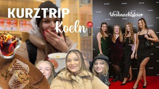 Köln Kurztrip🥰: Oace Weihnachtsfeier🎄// Marieluise