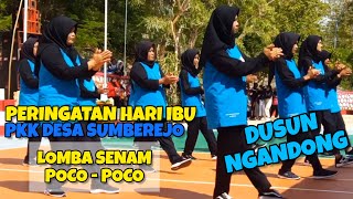 DUSUN NGANDONG | LOMBA SENAM POCO POCO - PKK DESA SUMBEREJO WONOGIRI