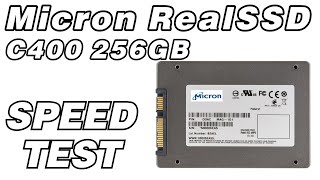 Micron RealSSD C400 256GB Speed Test