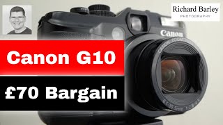 Canon G10 for £70 in 2020. Why I like this great camera.