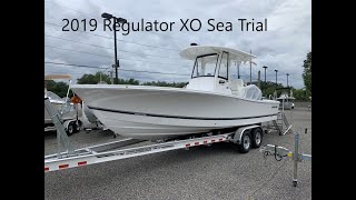 Regulator 26 xo Sea Trial Test Drive