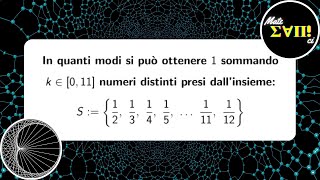 Contare frazioni a somma uno - mateMATTIci