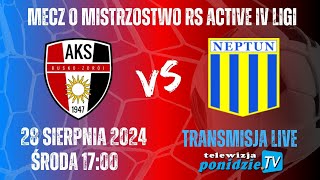 Mecz AKS 1947 Busko-Zdrój vs NEPTUN Końskie - Transmisja LIVE