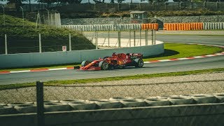 F1 Testing Barcelona 2020 Day 1 Highlights With Pure Engine Sound (4K)