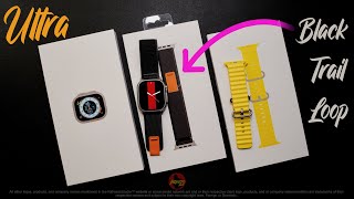 Apple Watch Ultra Ocean Edition + Black Gray Trail Loop #malaysia  #apple  #applewatchultra