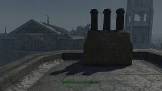 Fallout 4:  Concord - get on the roof where Raider was