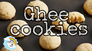 How to make Ghee Cookies in 2  Mins.👩‍🍳🍪